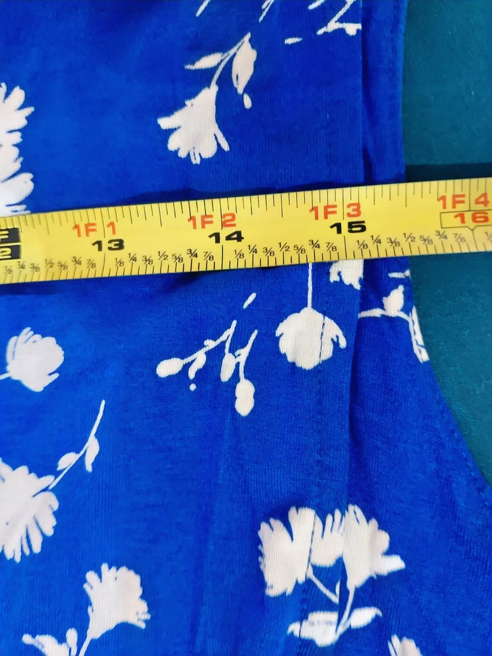 New St. John's Bay Blue and White Floral Maxi Dress Size 3X